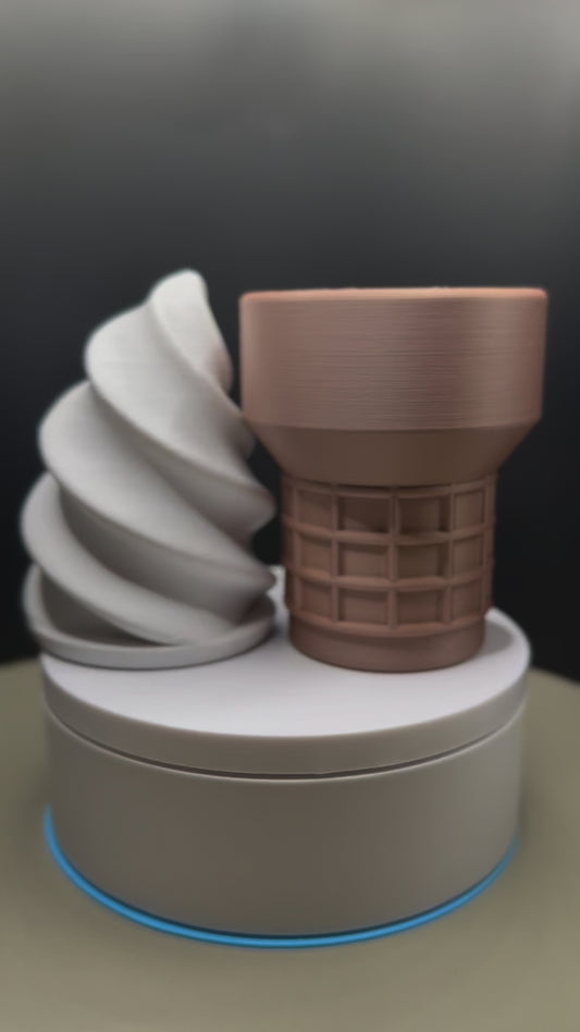 ICE CREAM SWRILL CONTAINER