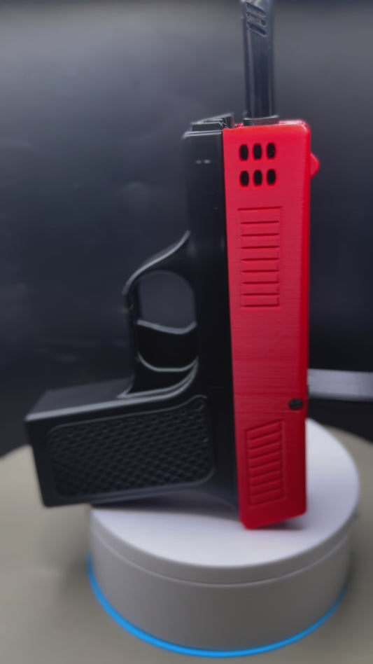 LIGHTER GUN AND CONTAINER 2IN 1